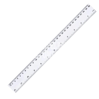 REGLA PLASTICO 30 CMS 
